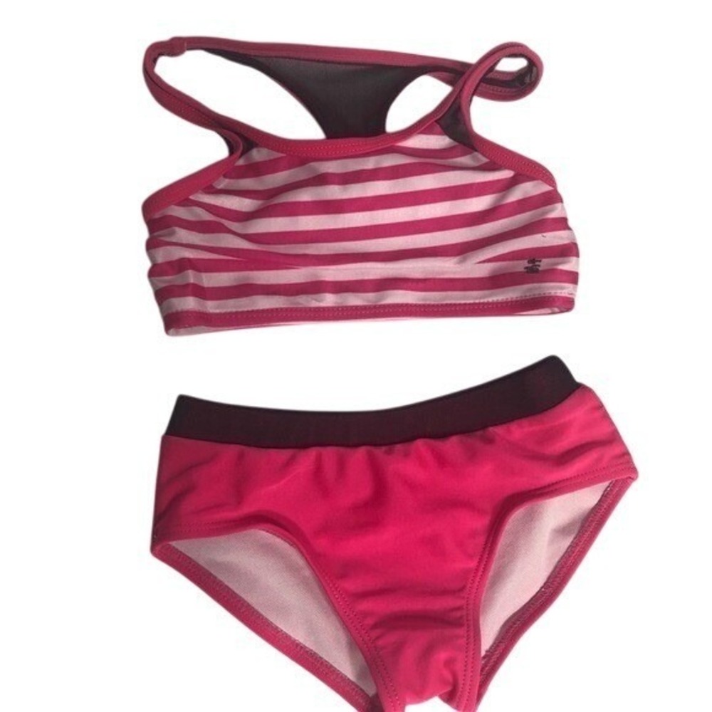 Body Glove Little Girls 2 Pc Stripe Size 3T